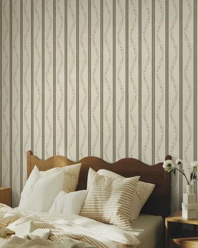 Delikatny kwiatowy pasek - Beżowy Do wyczerpania zapasów