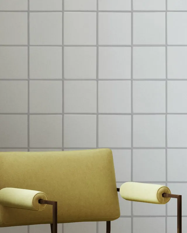 Białe płytki ceramiczne - Szara fuga 15*15 Dodaj do koszyka
