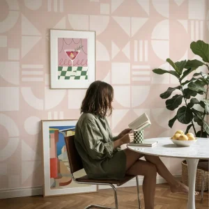 Bauhaus Geo - Różowy Ograniczona ilość