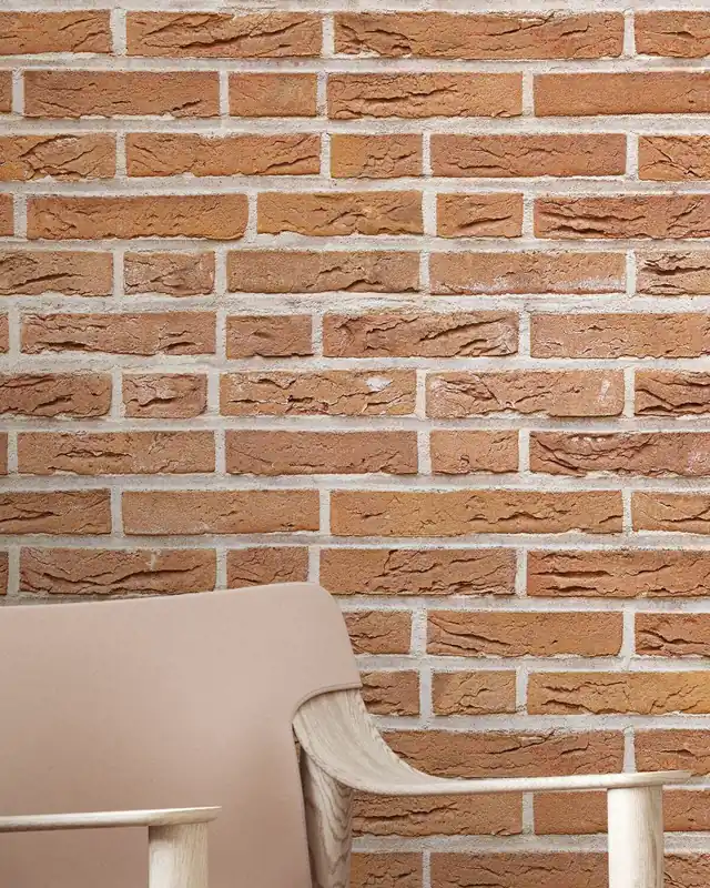 Dodaj do koszyka Pomarańczowa ściana z cegieł